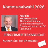 unser Bürgermeisterkandidat Roland Zeitler